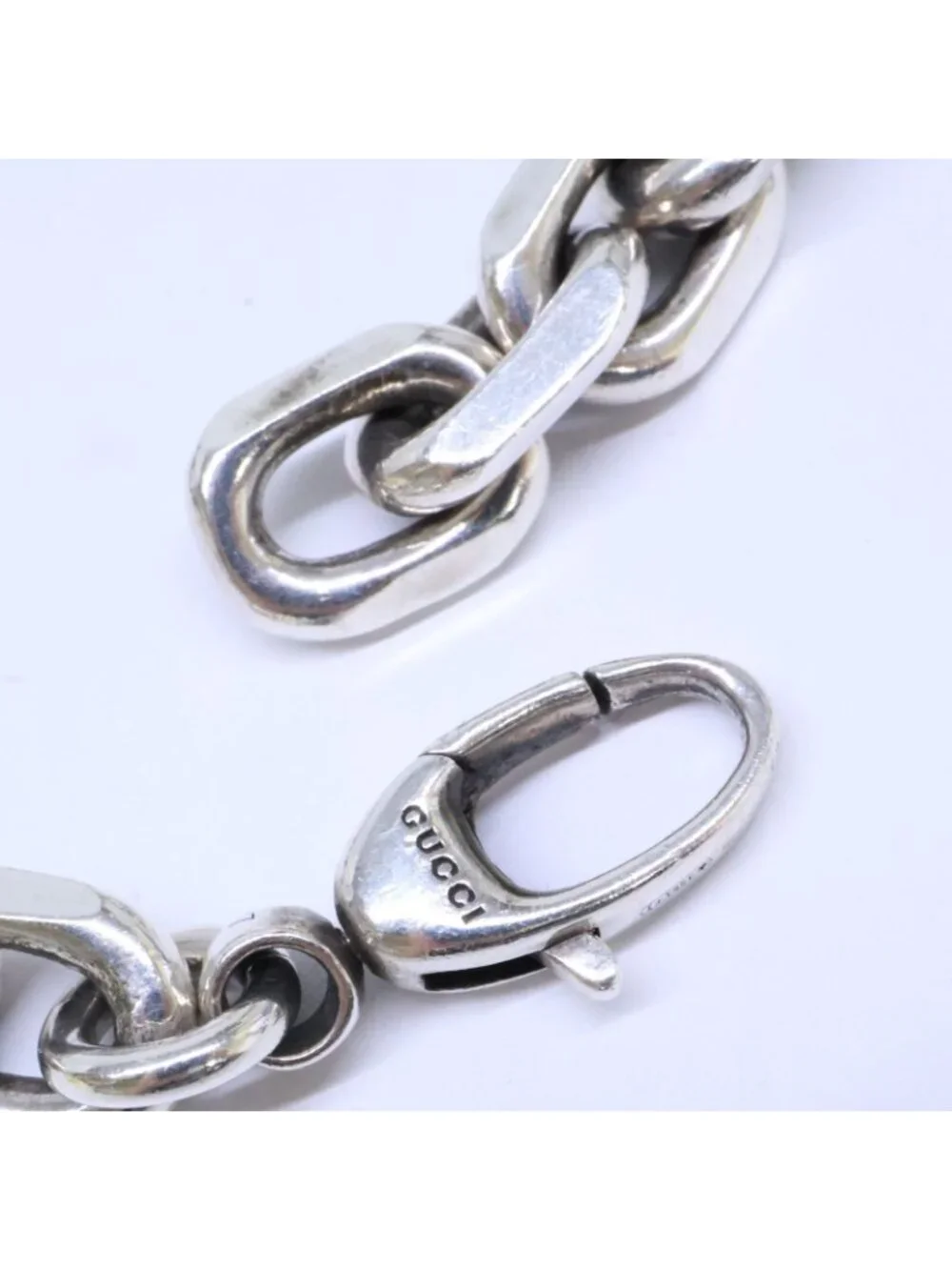 Gucci Interlocking Bracelet Silver
